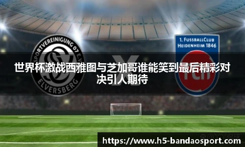 世界杯激战西雅图与芝加哥谁能笑到最后精彩对决引人期待